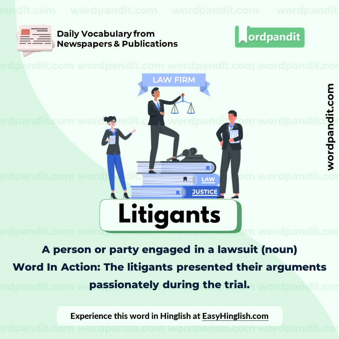 Litigants Vocabulary Post