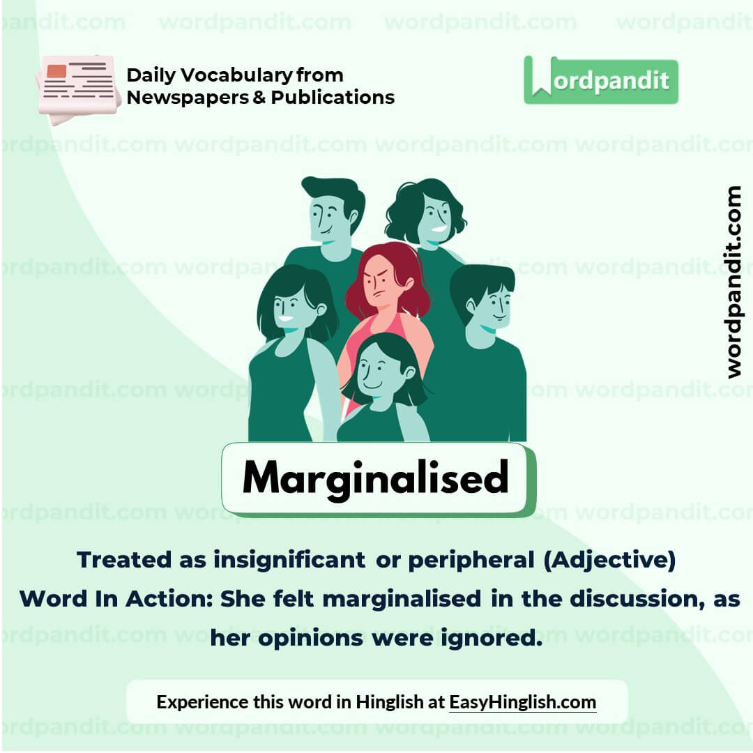 Marginalised Vocabulary Picture