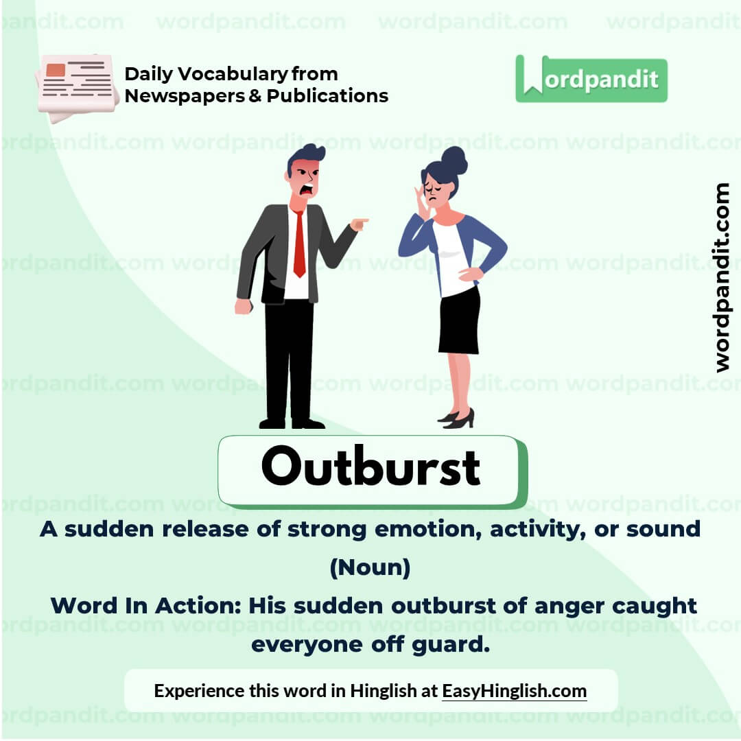 Outburst Vocabulary Picture