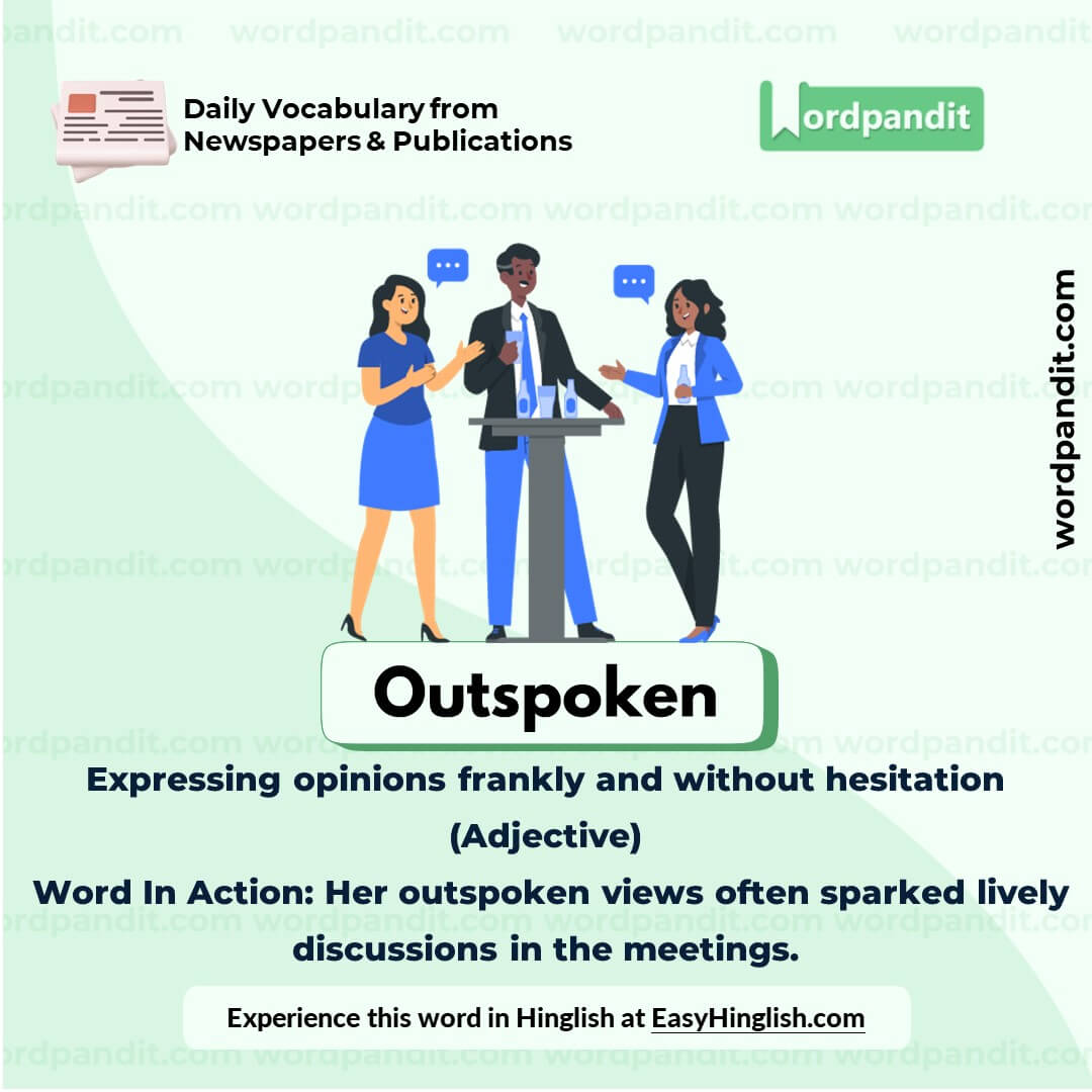 Outspoken Vocabulary Picture