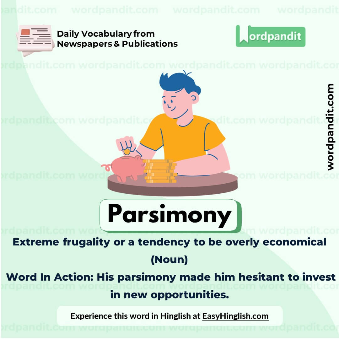 Parsimony Vocabulary Picture