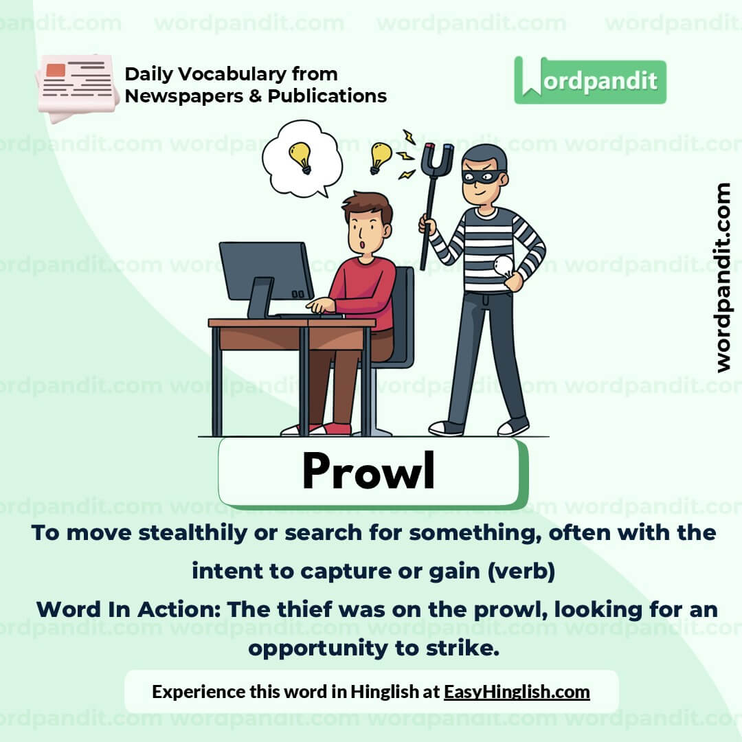 Prowl Vocabulary Post