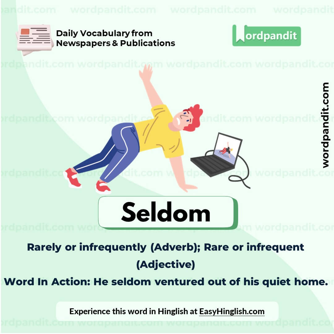 Seldom Vocabulary Picture
