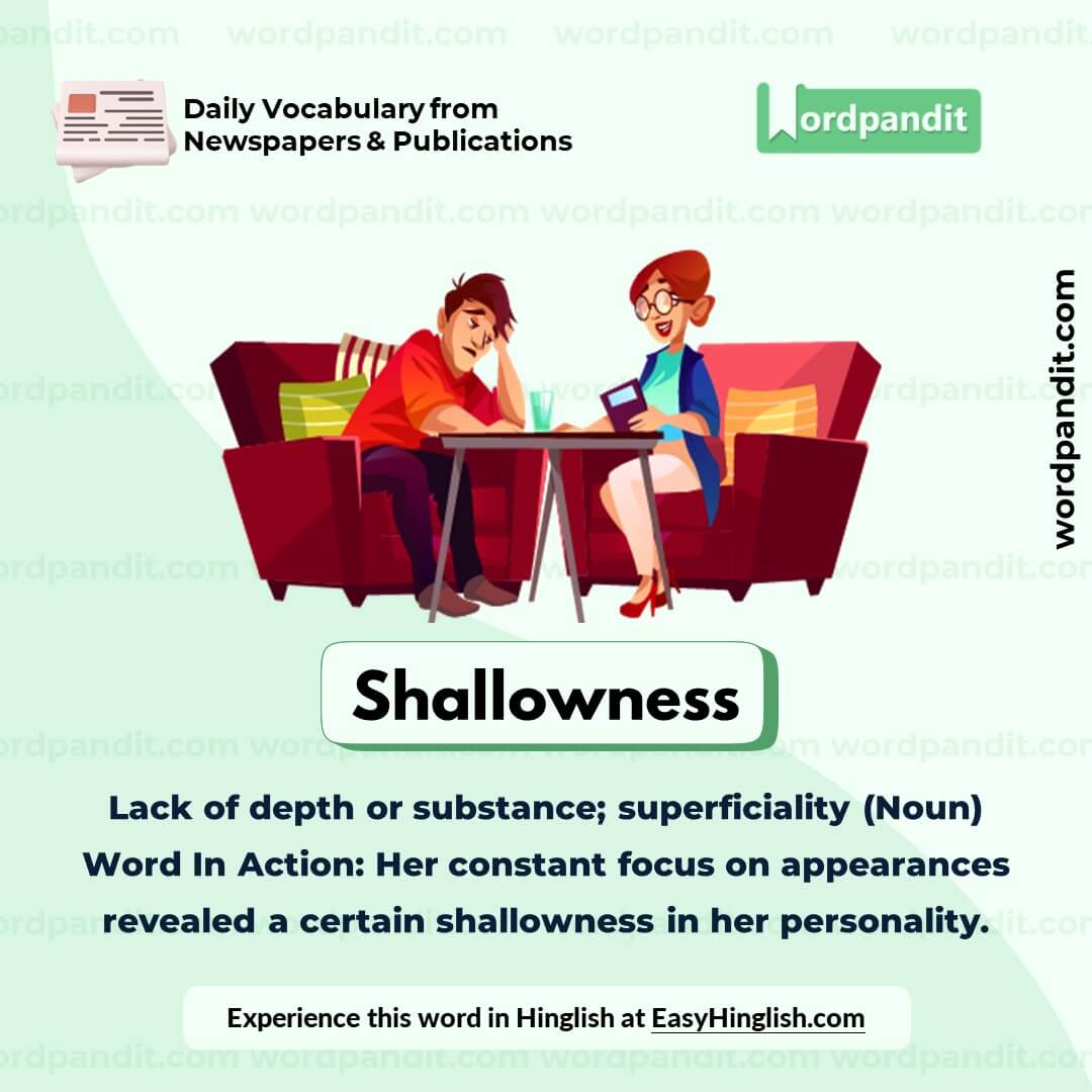 Shallowness Vocabulary Post