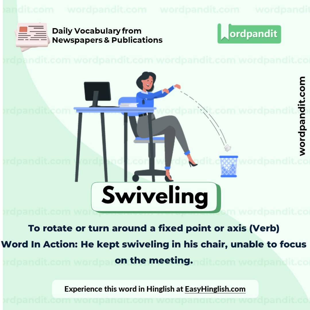 Swiveling Vocabulary Picture