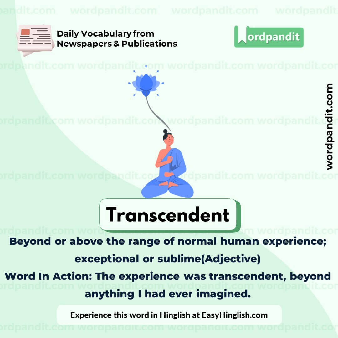 Transcendent Vocabulary Picture