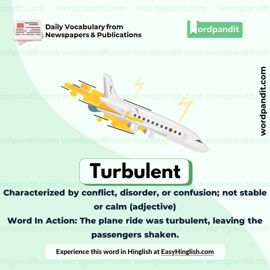 Turbulent Vocabulary Post