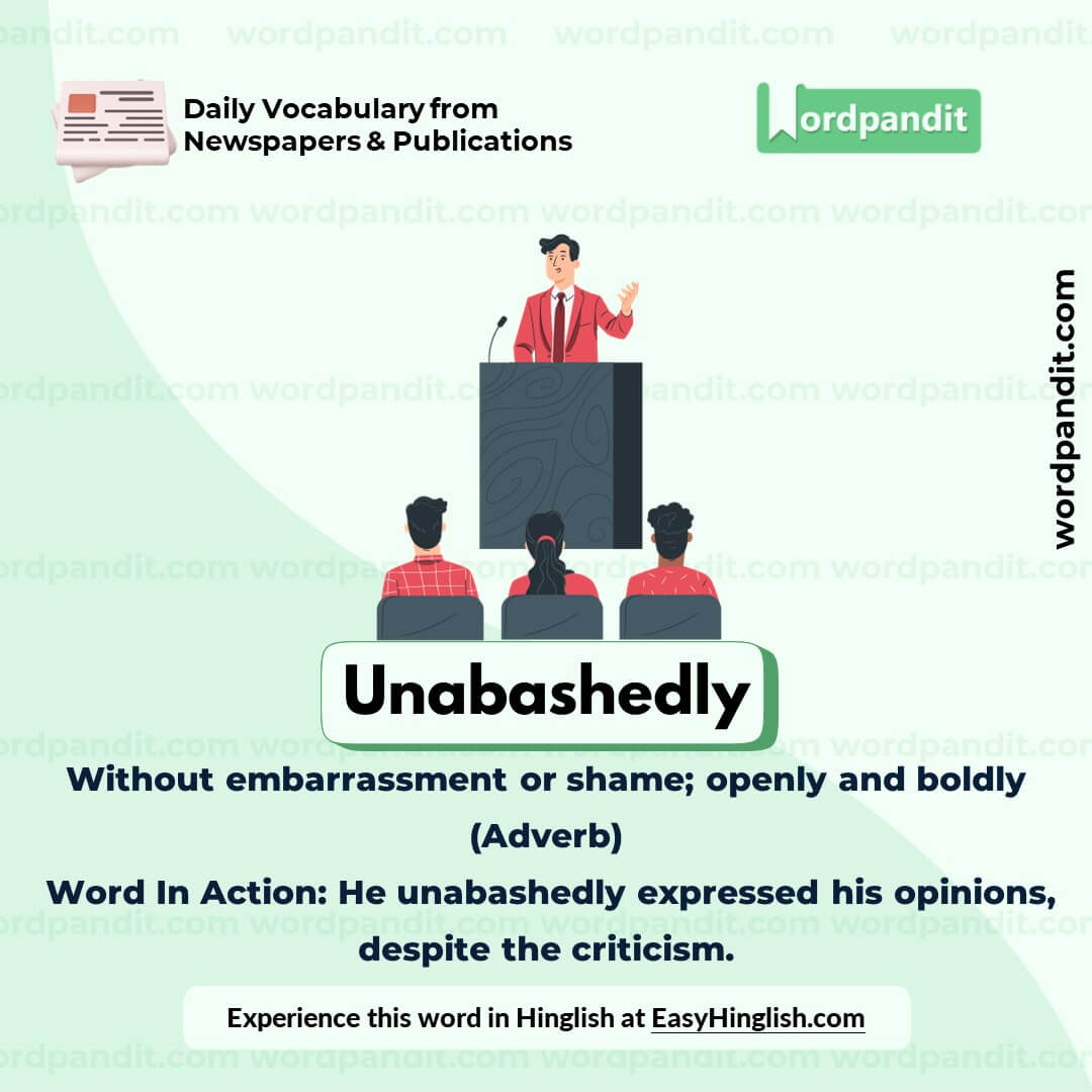 Unabashedly Vocabulary Post