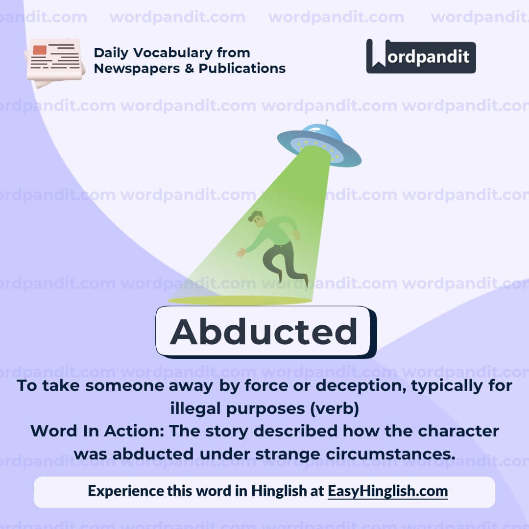Abducted Vocabulary Post