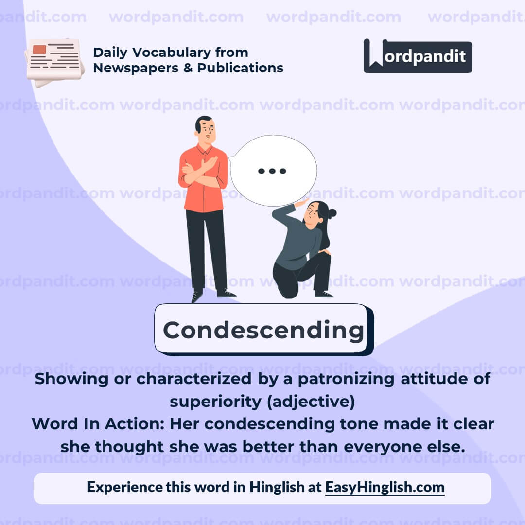 Condescending Vocabulary Post