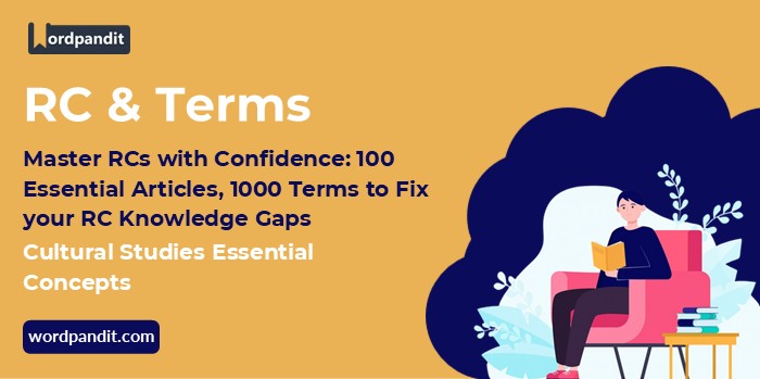 Cultural Studies Essential Concepts