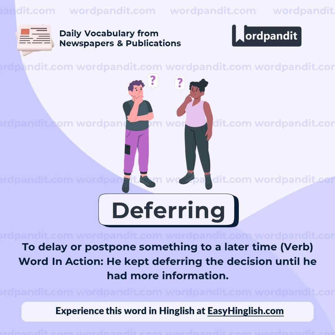 Deferring Vocabulary Post