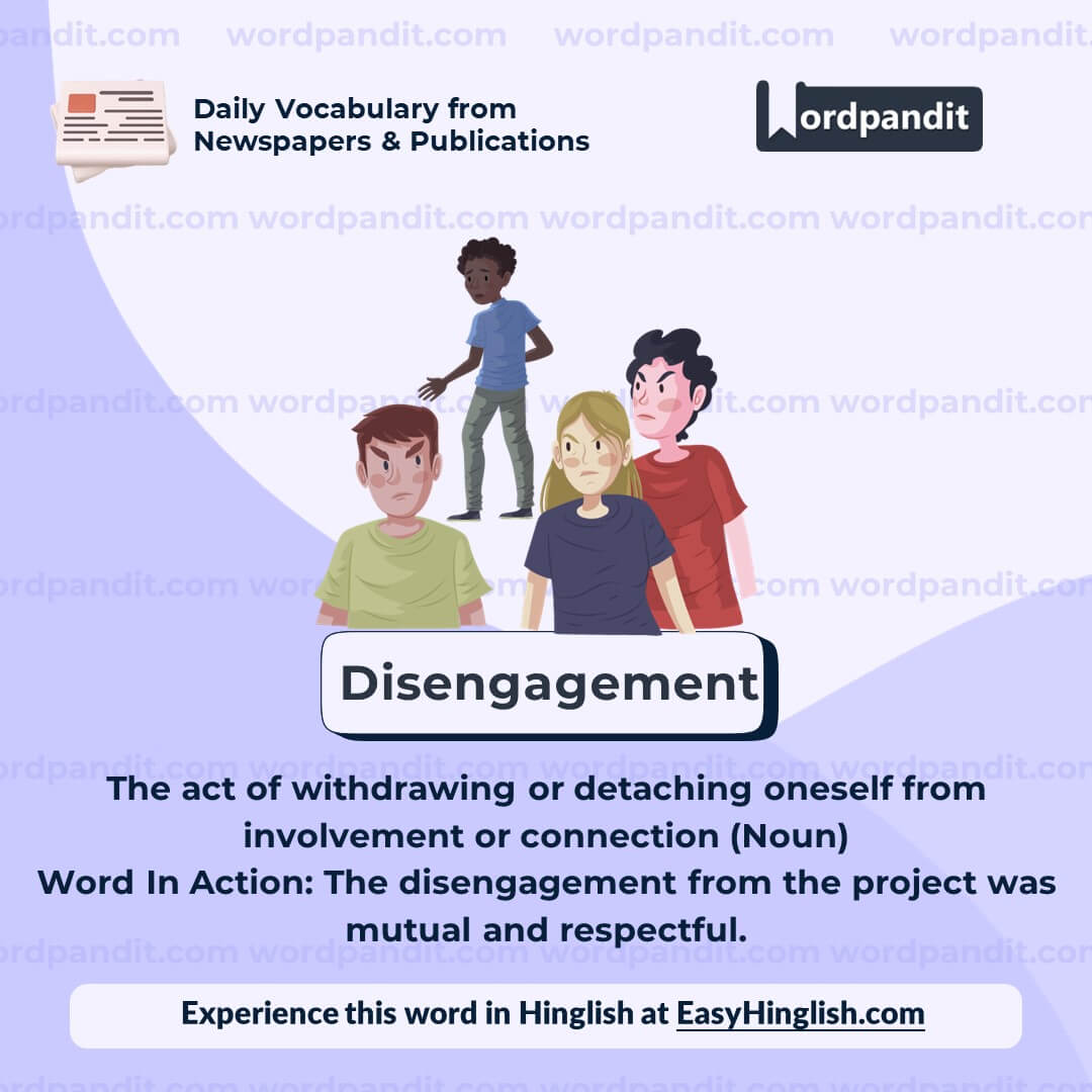 Disengagement Vocabulary Post