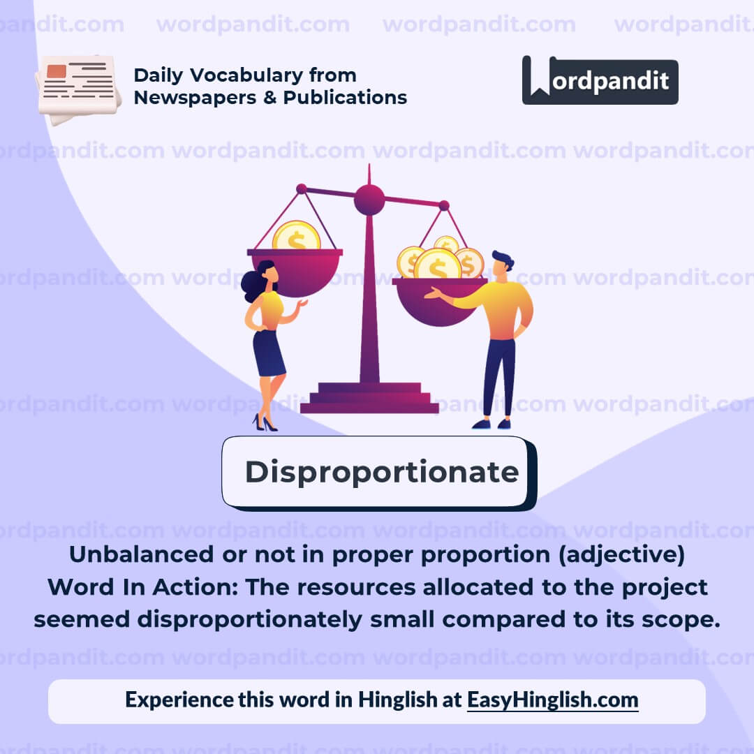 Disproportionate Vocabulary Post Disproportionate Vocabulary Post