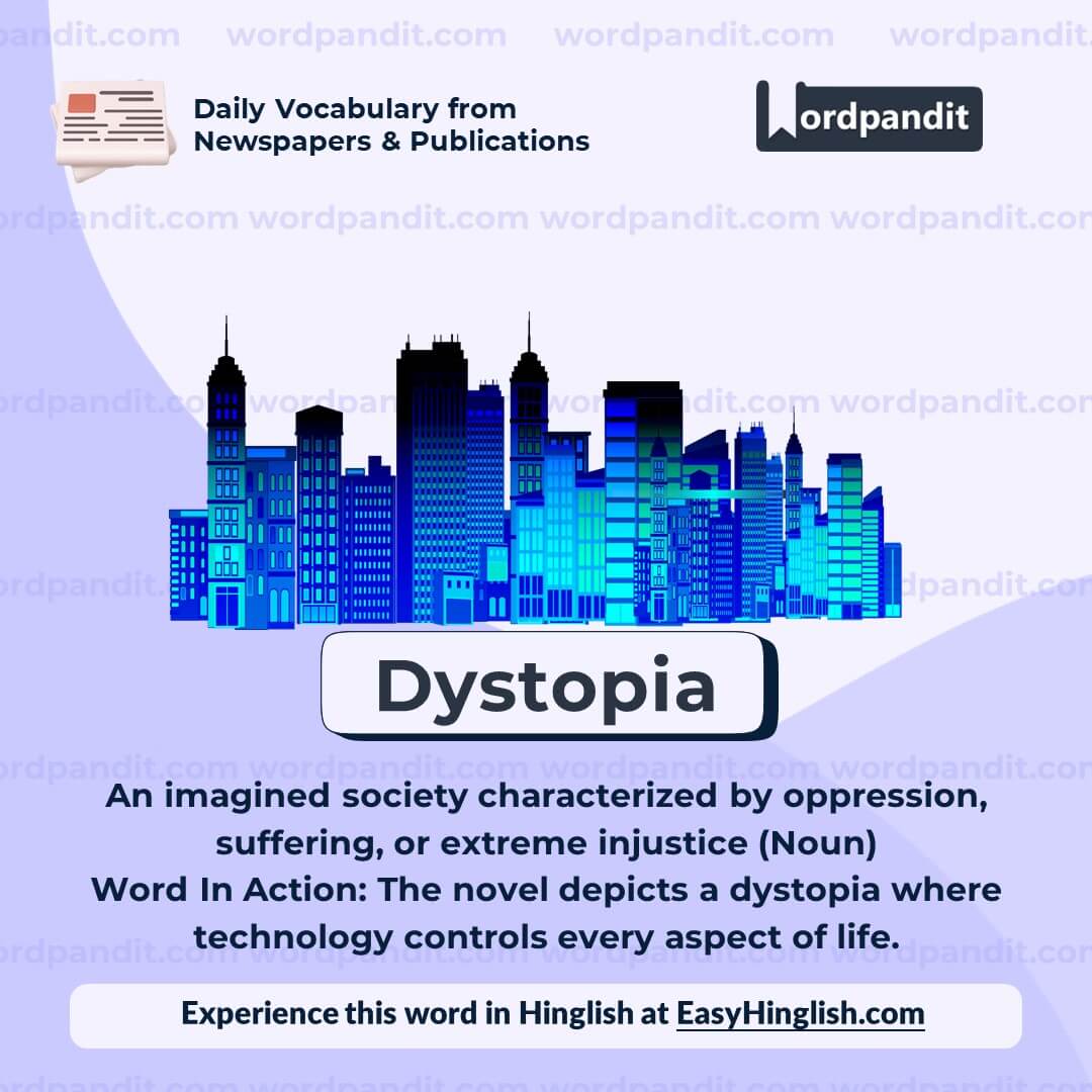 Dystopia Vocabulary Post