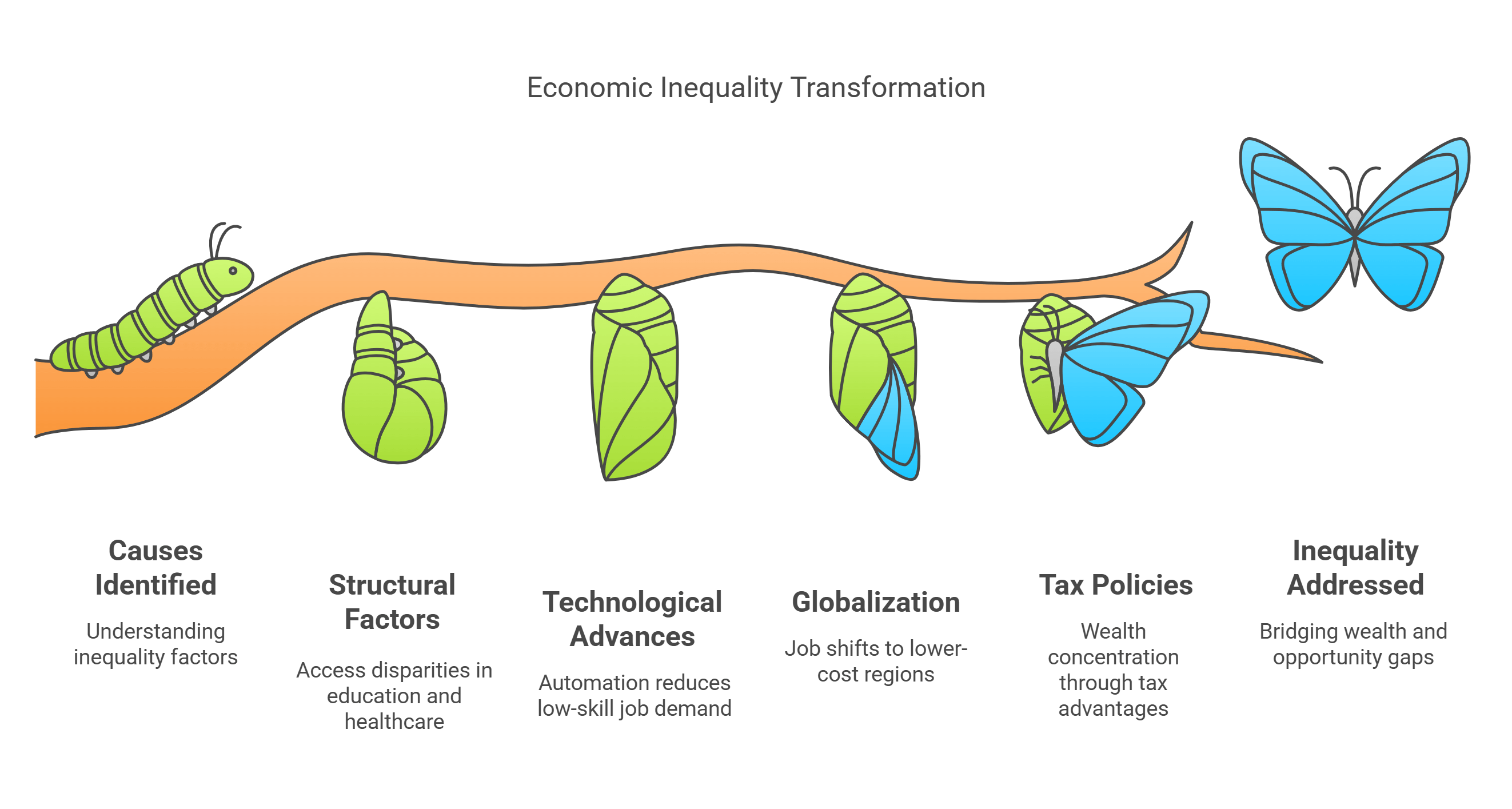 Economic Inequality Transformation