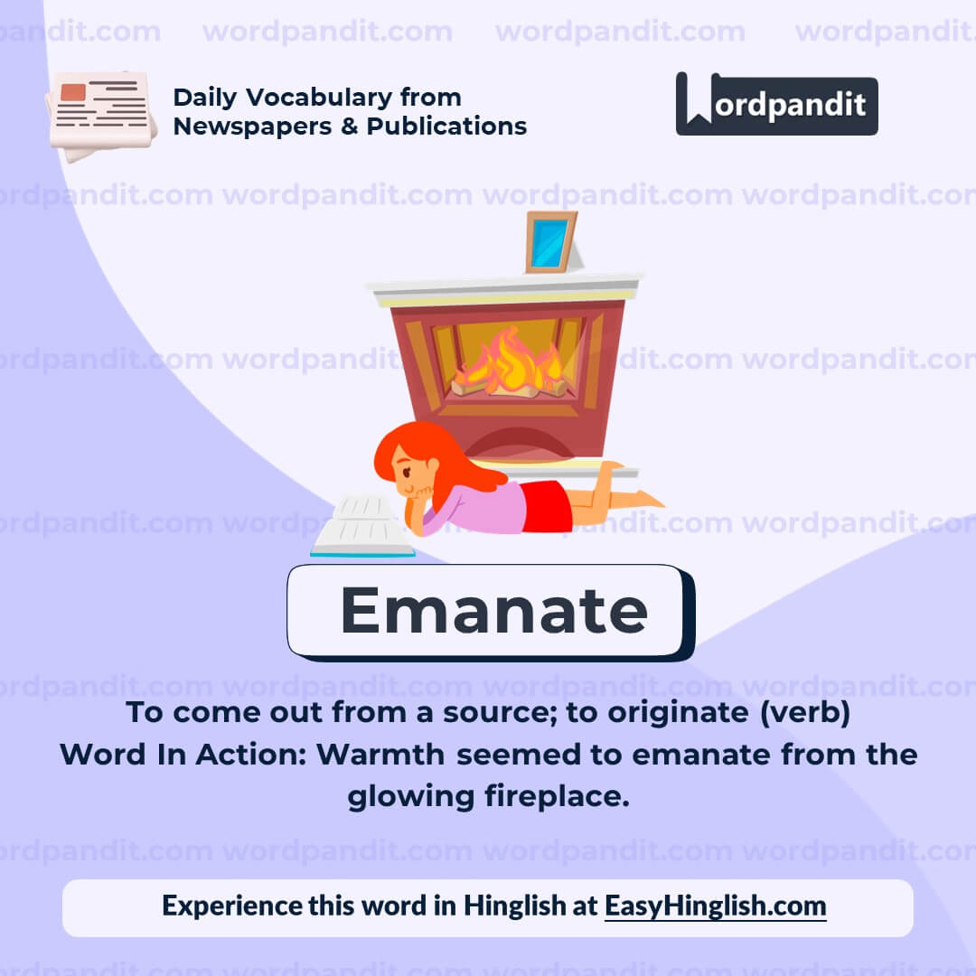 Emanate Vocabulary Post
