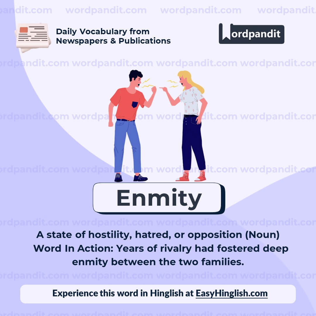 Enmity Vocabulary Post