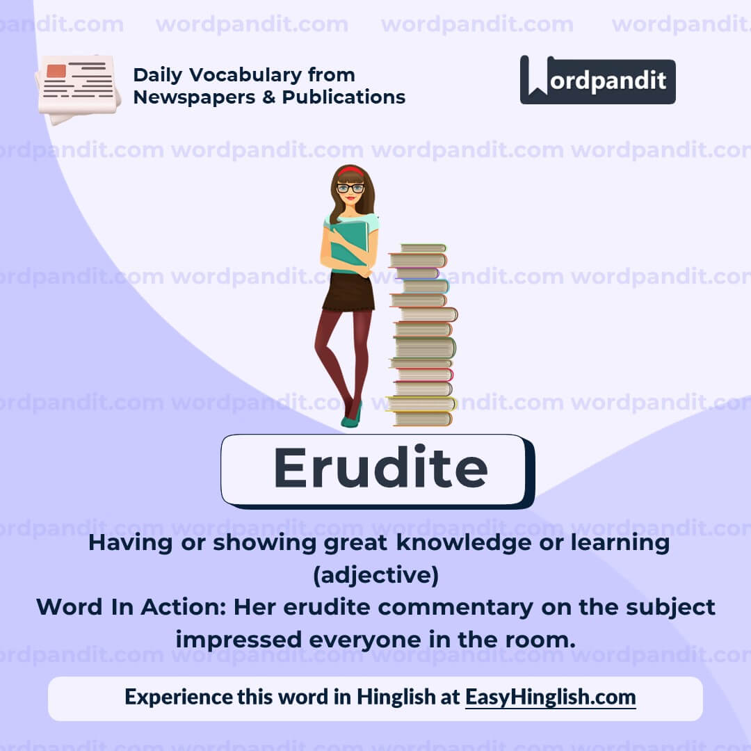 Erudite Vocabulary Post