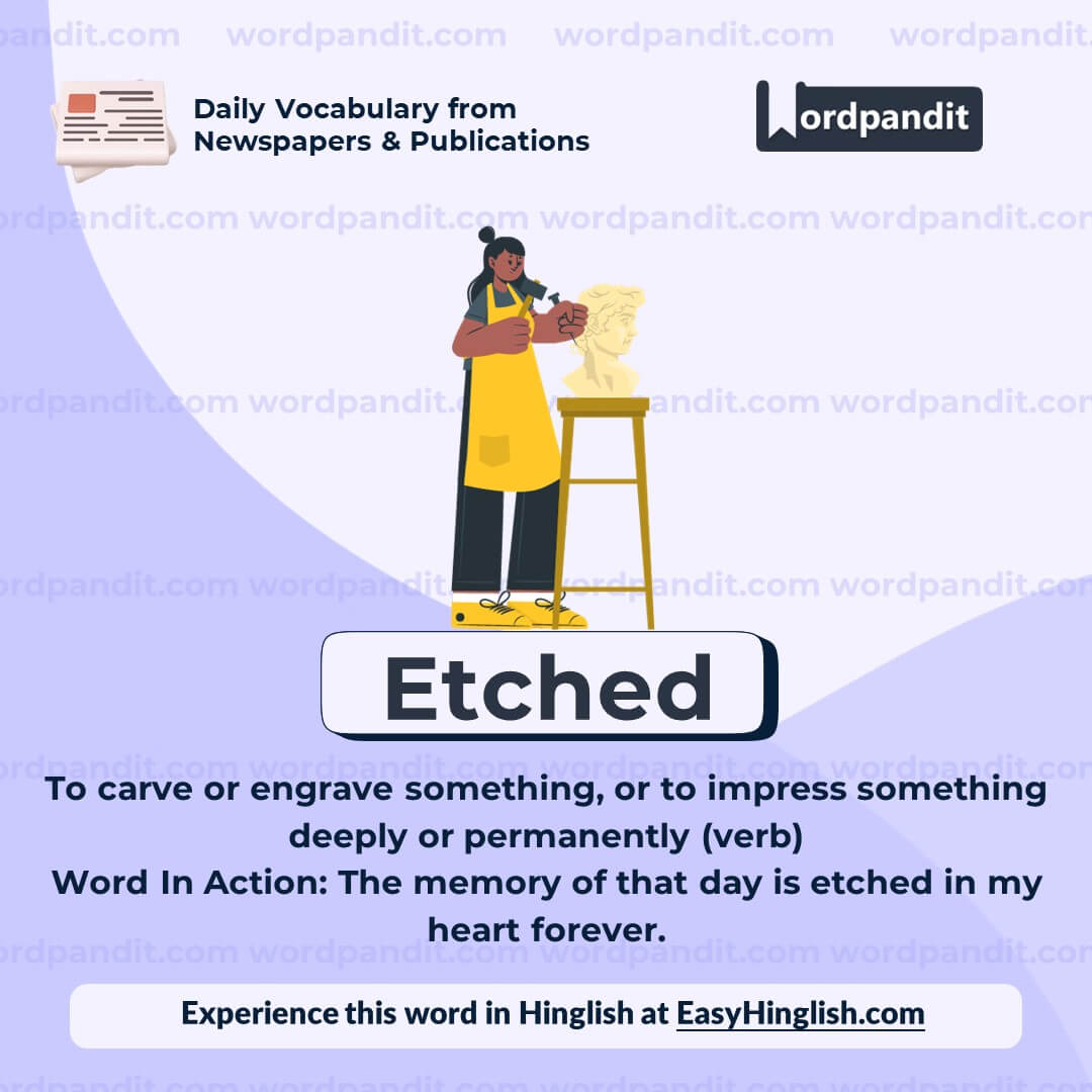 Etched Vocabulary Post