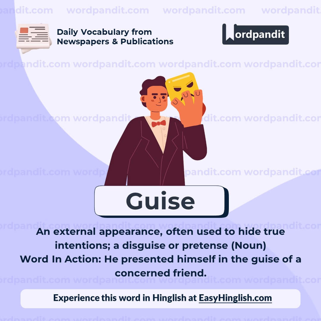 Guise Vocabulary Post