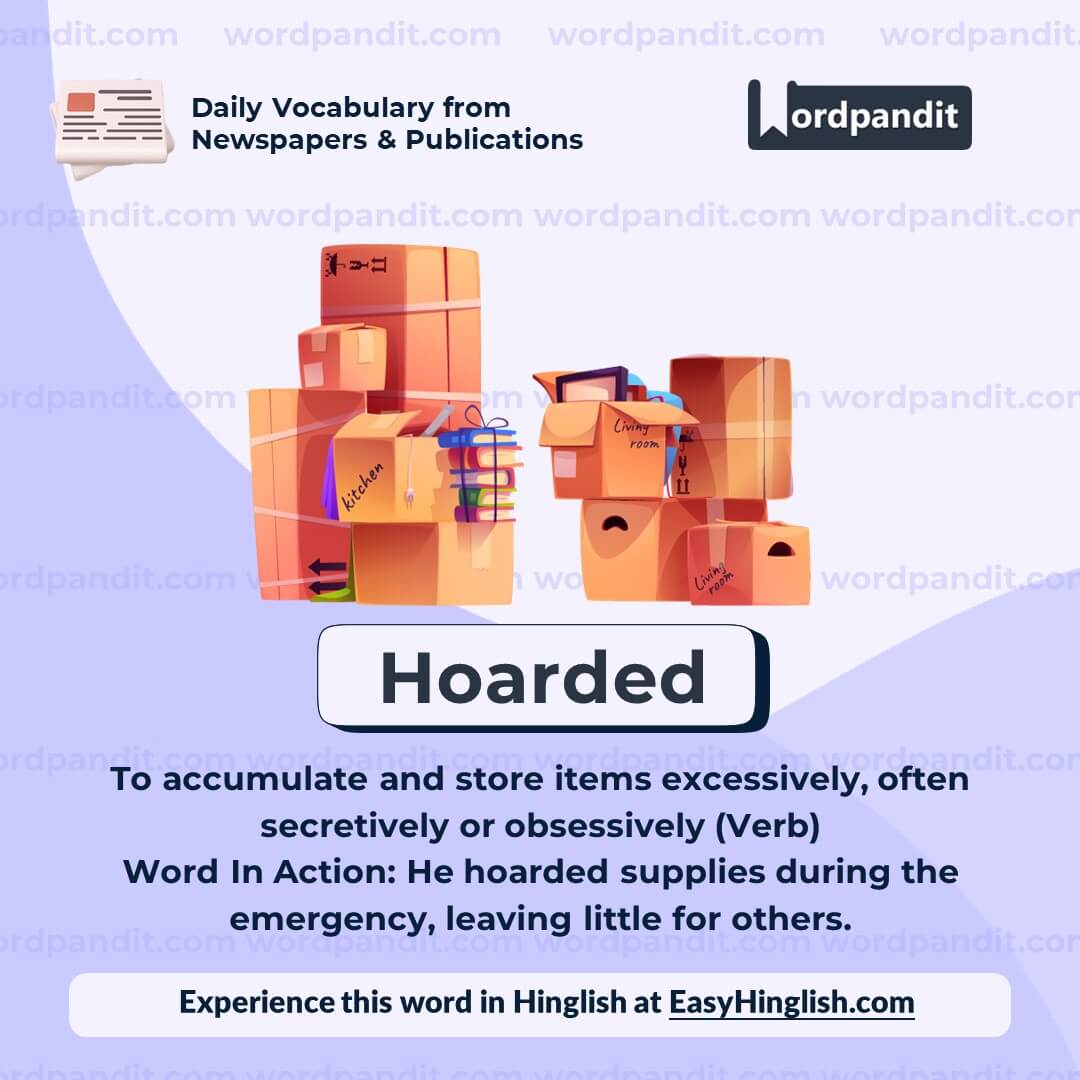 Hoarded Vocabulary Post