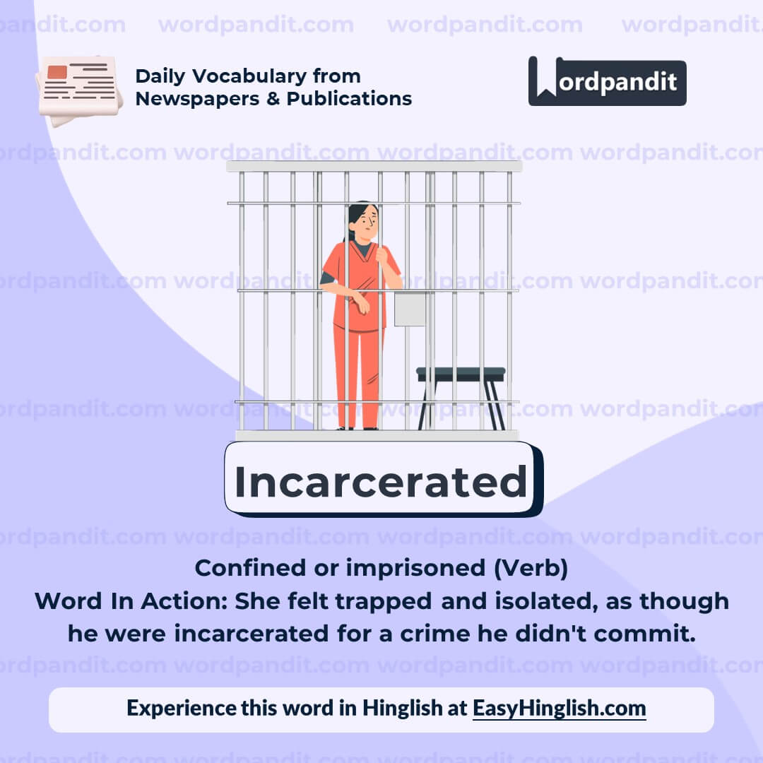 Incarcerated Vocabulary Post
