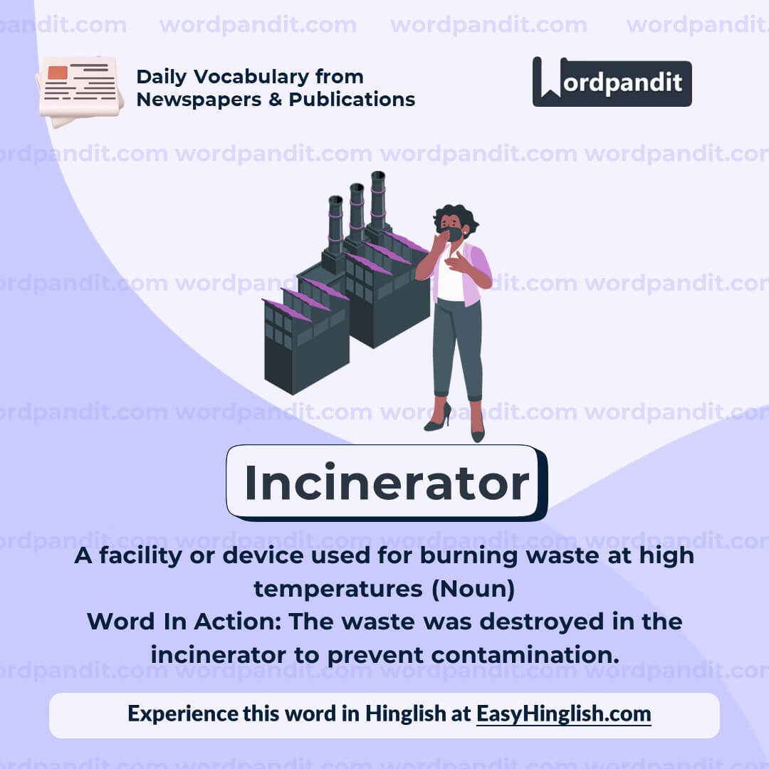 Incinerator Vocabulary Post
