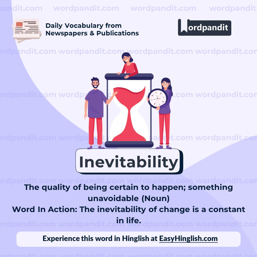 Inevitability Vocabulary Post