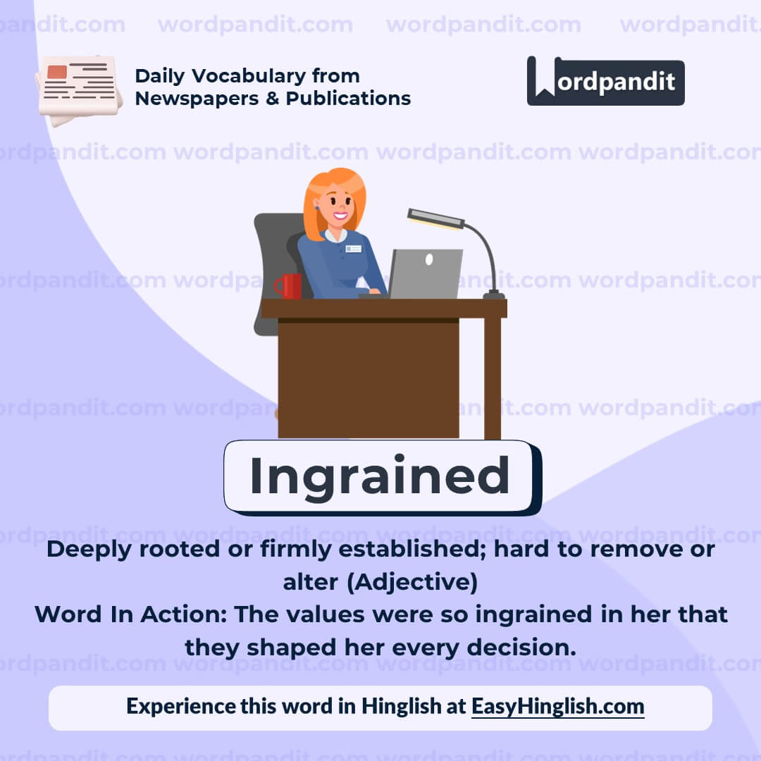 Ingrained Vocabulary Post
