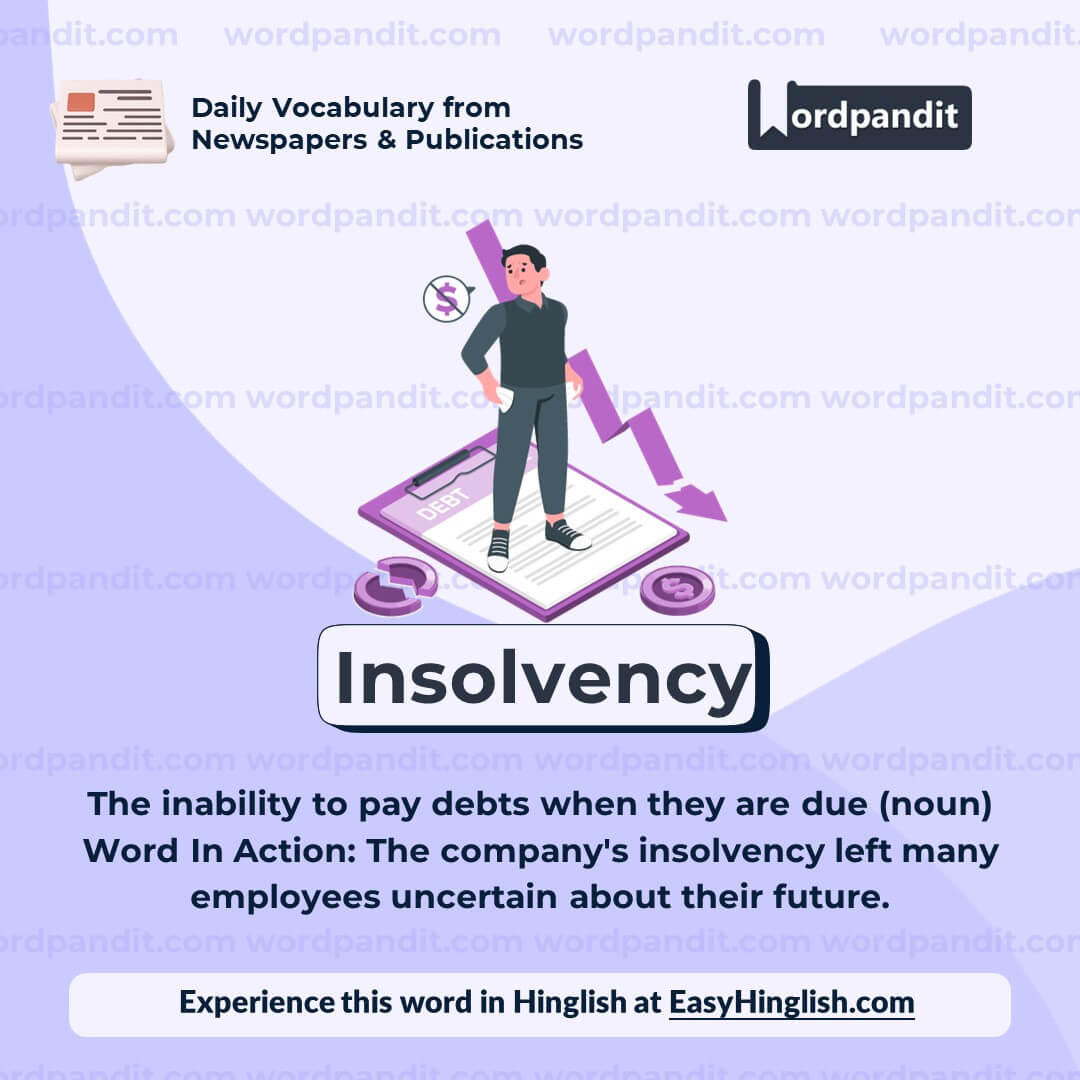 Insolvency Vocabulary Post