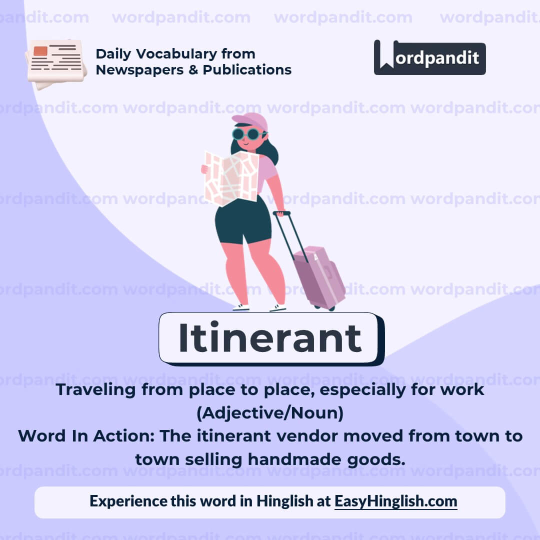 Itinerant Vocabulary Post