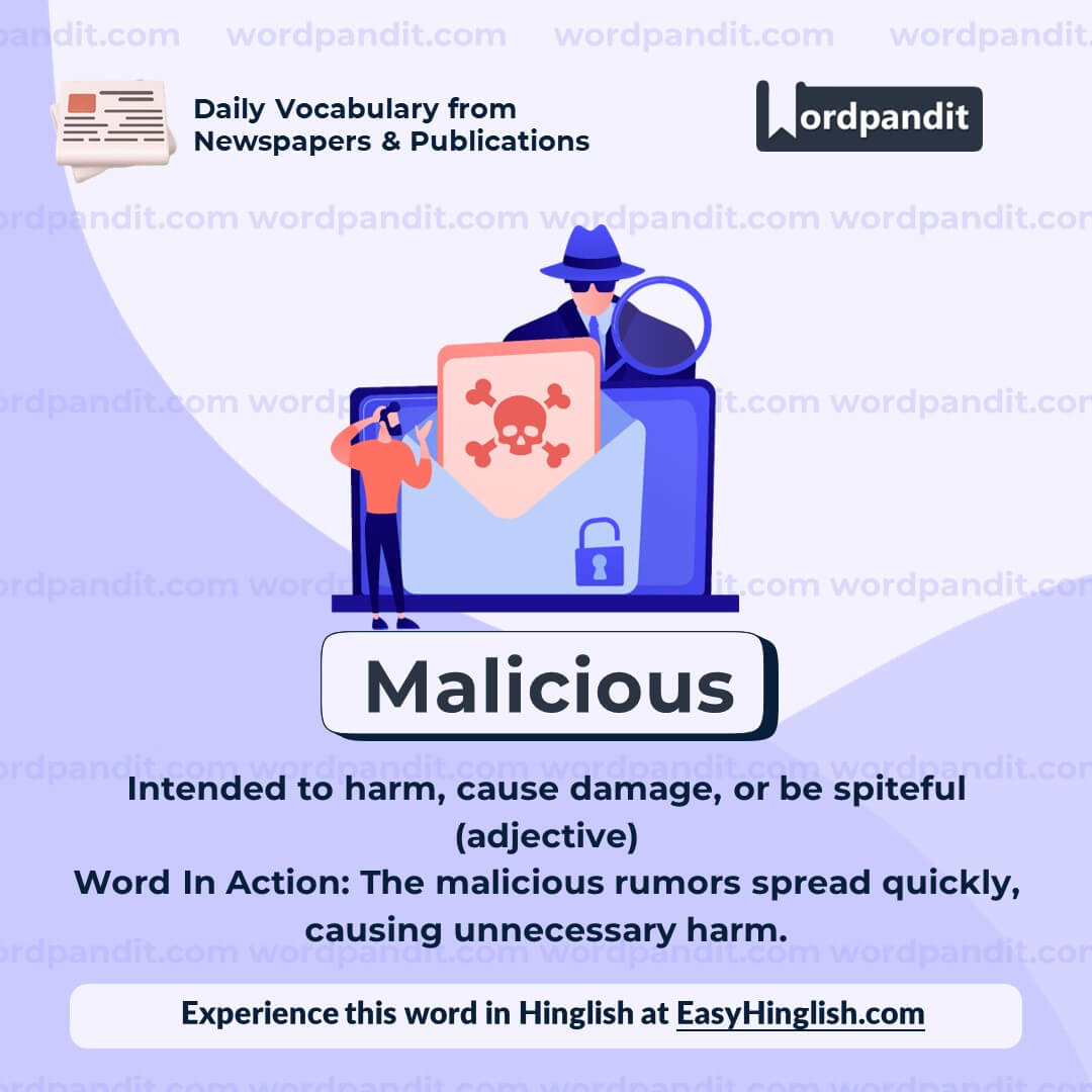 Malicious Vocabulary Post