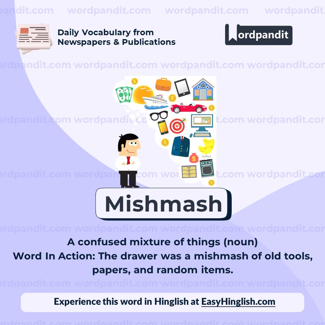 Mishmash Vocabulary Post