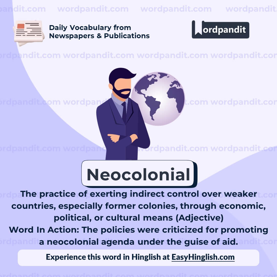 Neocolonial Vocabulary Post
