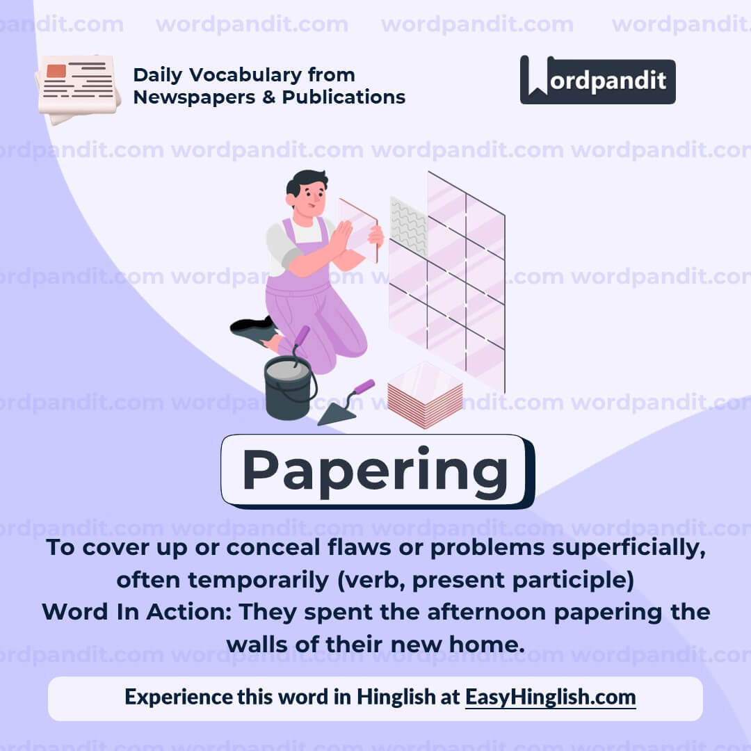 Papering Vocabulary Post
