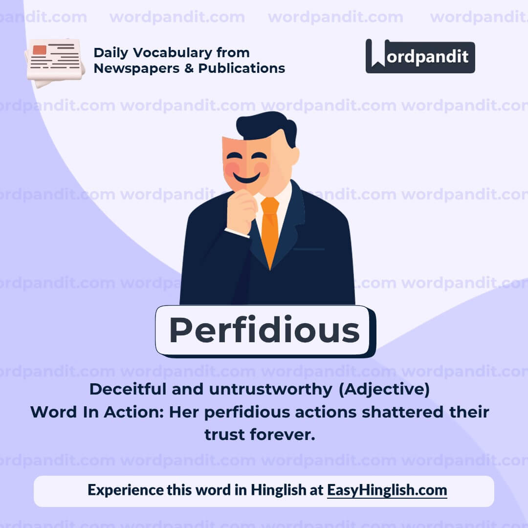 Perfidious Vocabulary Post