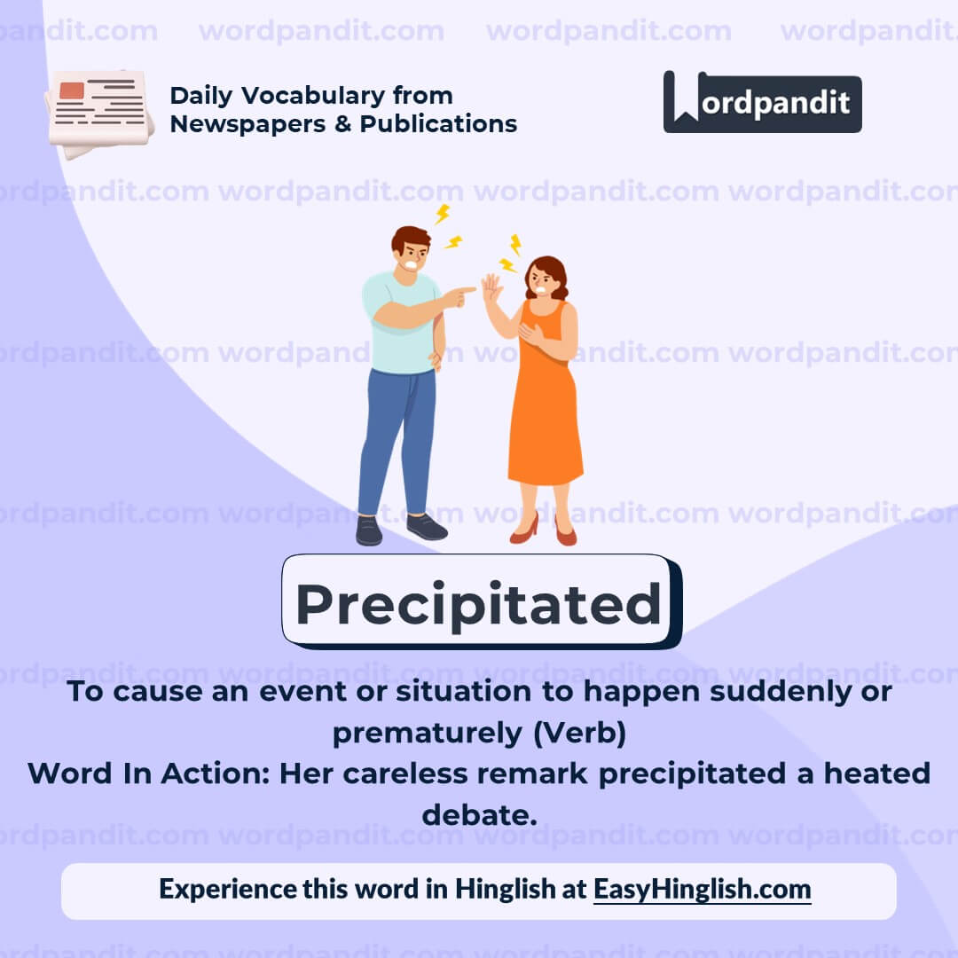 Precipitated Vocabulary Post