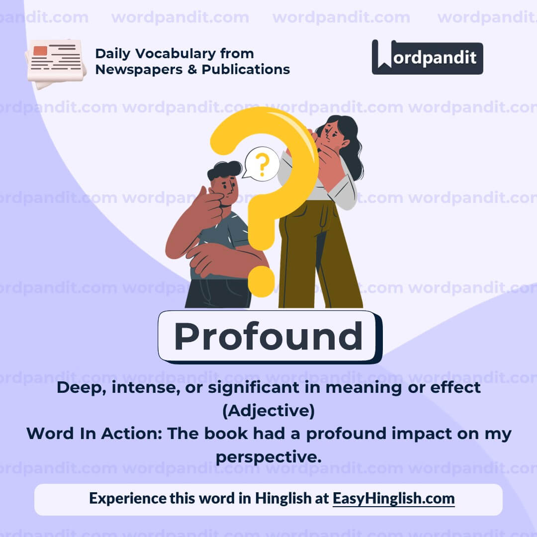 Profound Vocabulary Post