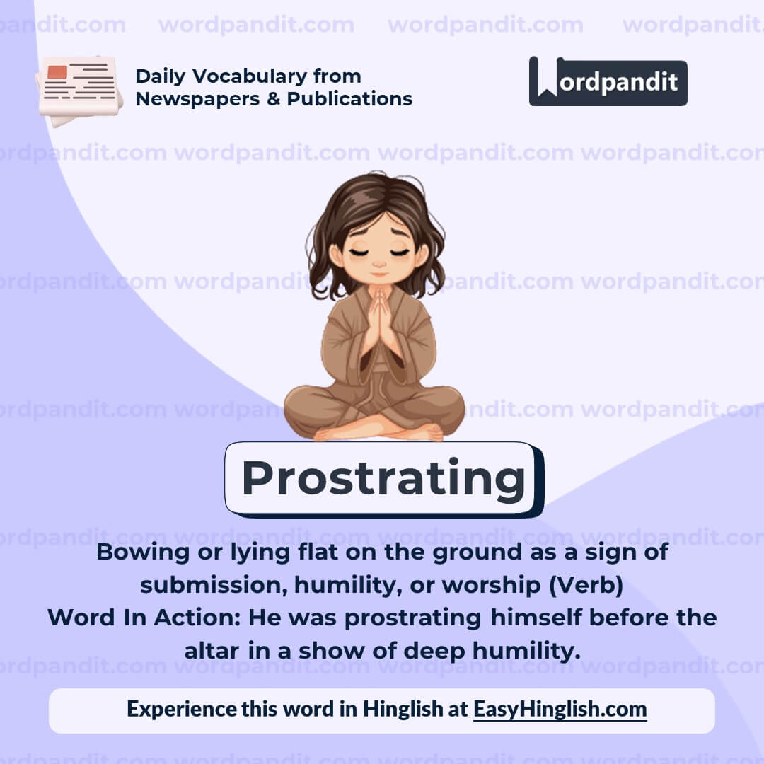 Prostrating Vocabulary Post