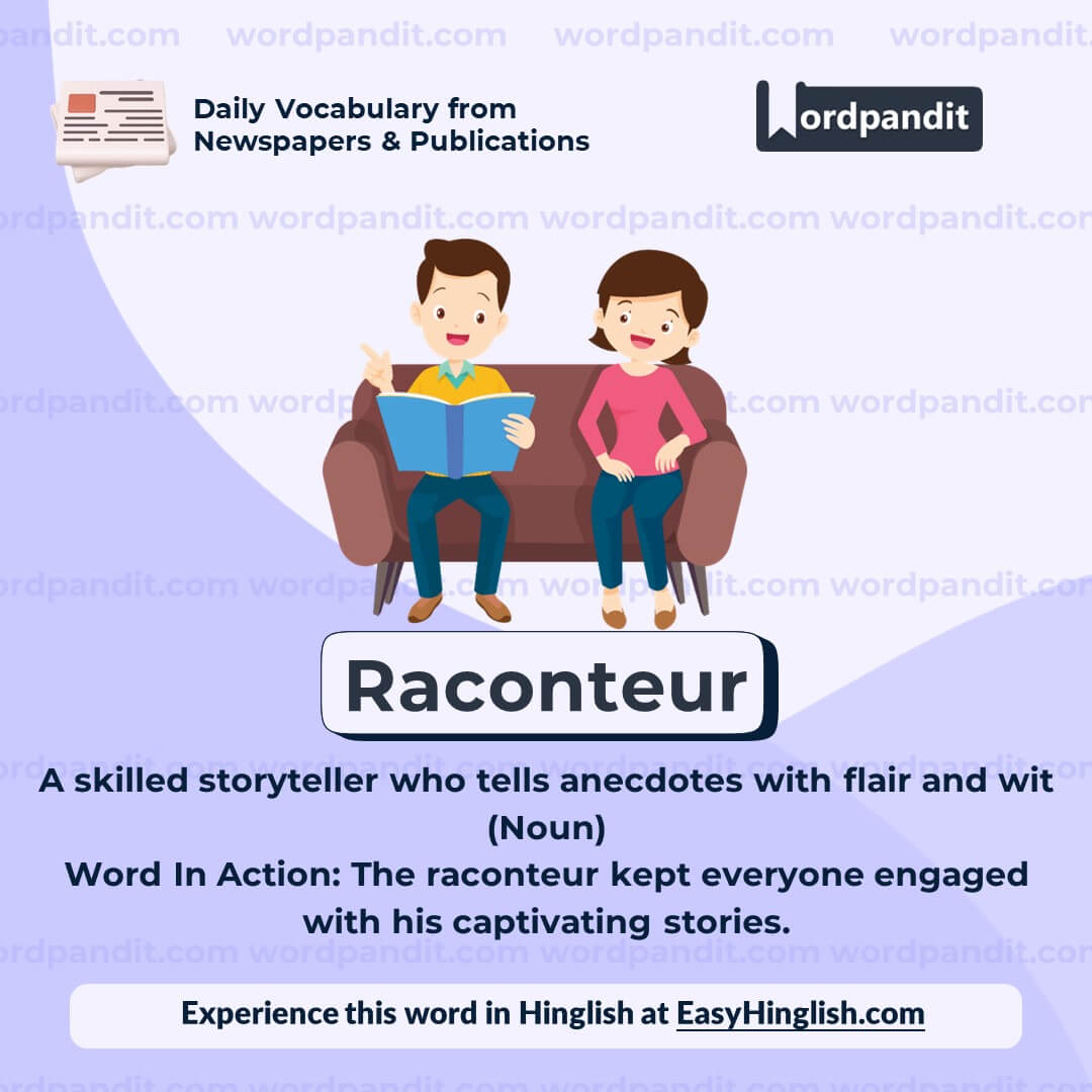 Raconteur Vocabulary Post