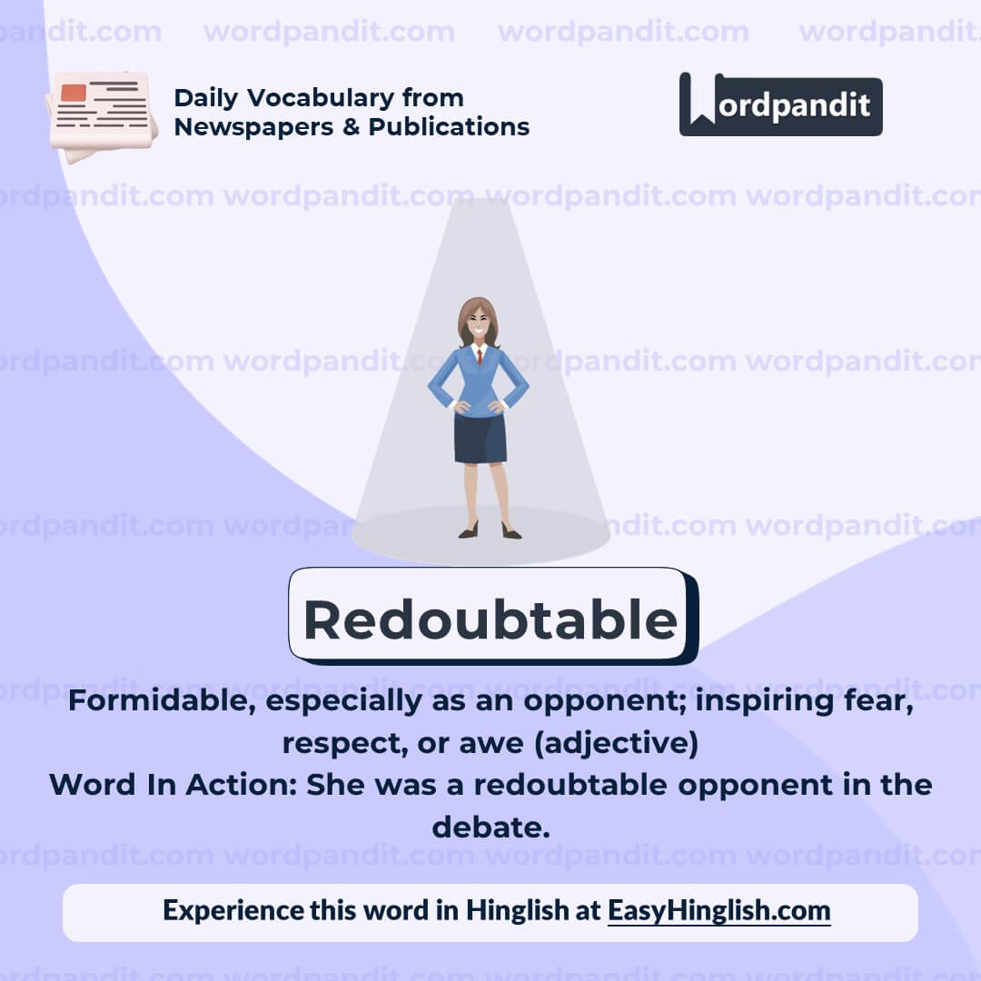 Redoubtable Vocabulary Post