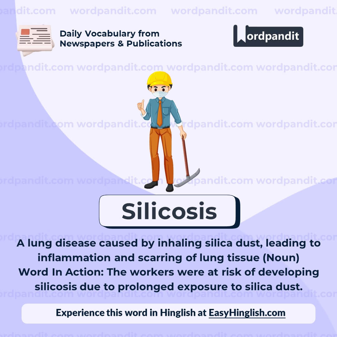 Silicosis Vocabulary Post