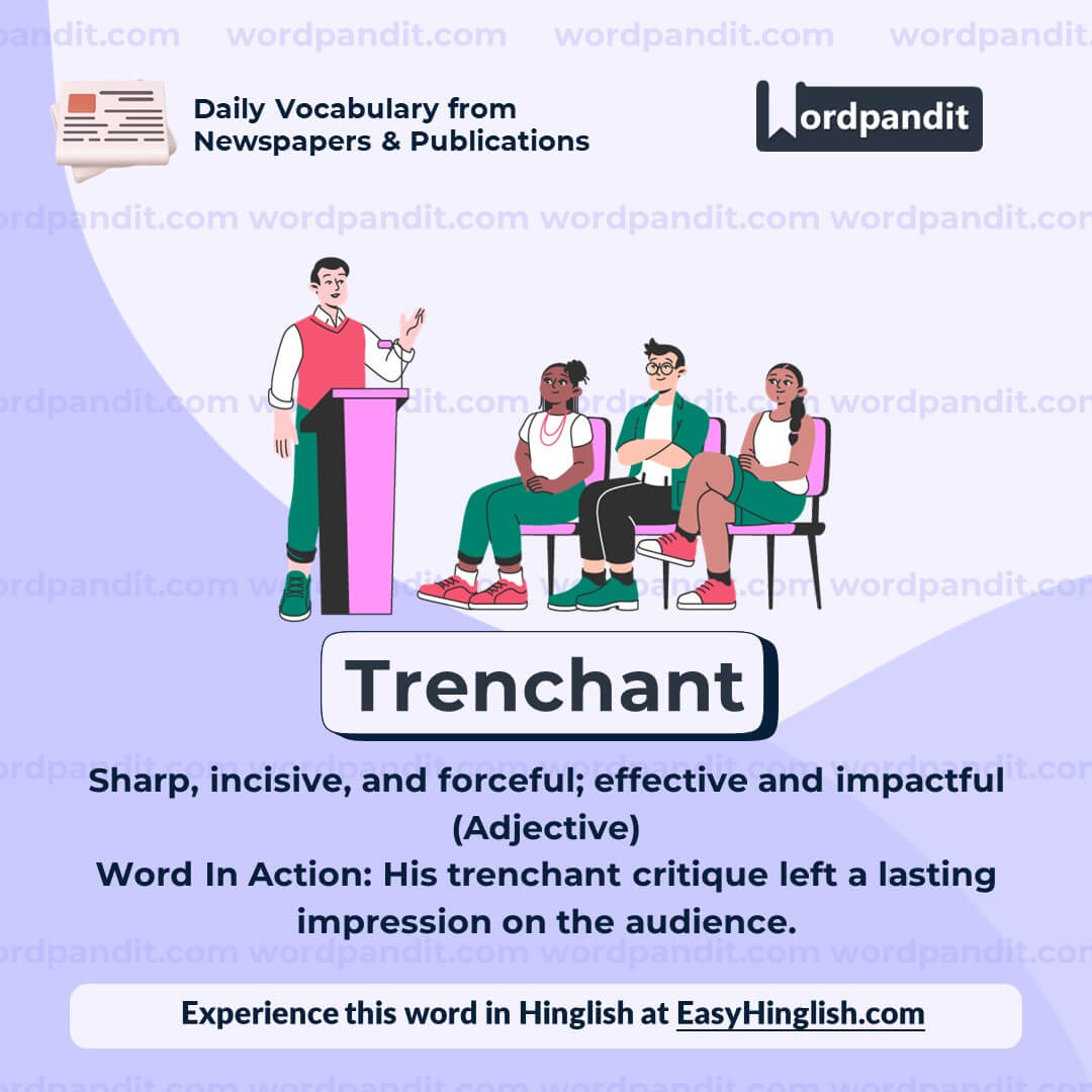 Trenchant Vocabulary Post