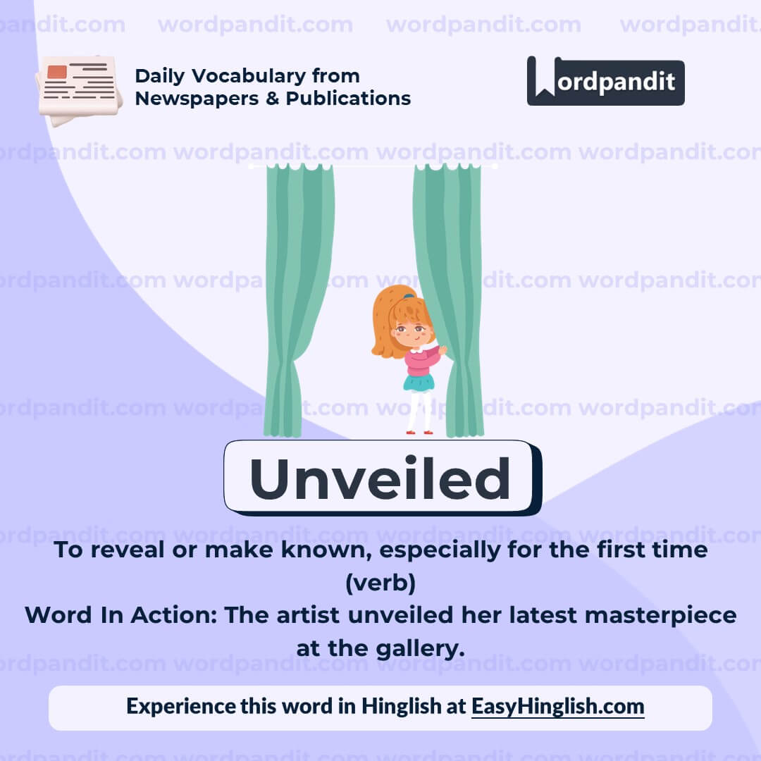Unveiled Vocabulary Post