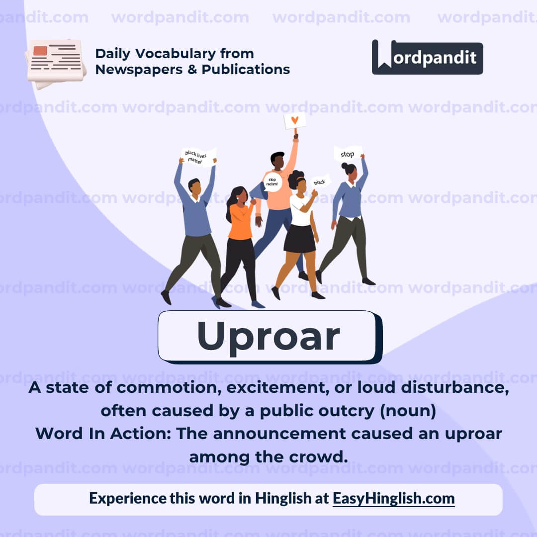 Uproar Vocabulary Post