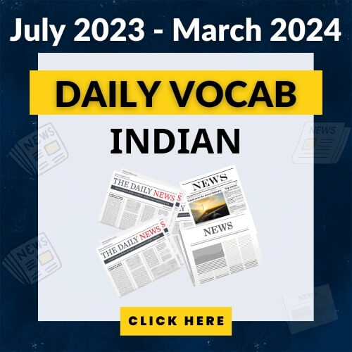 Vocab Indian