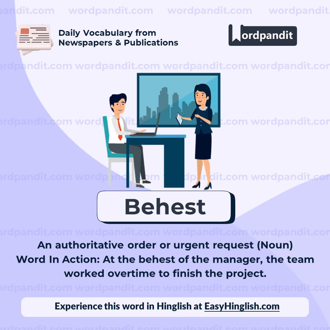 Behest Vocabulary Post