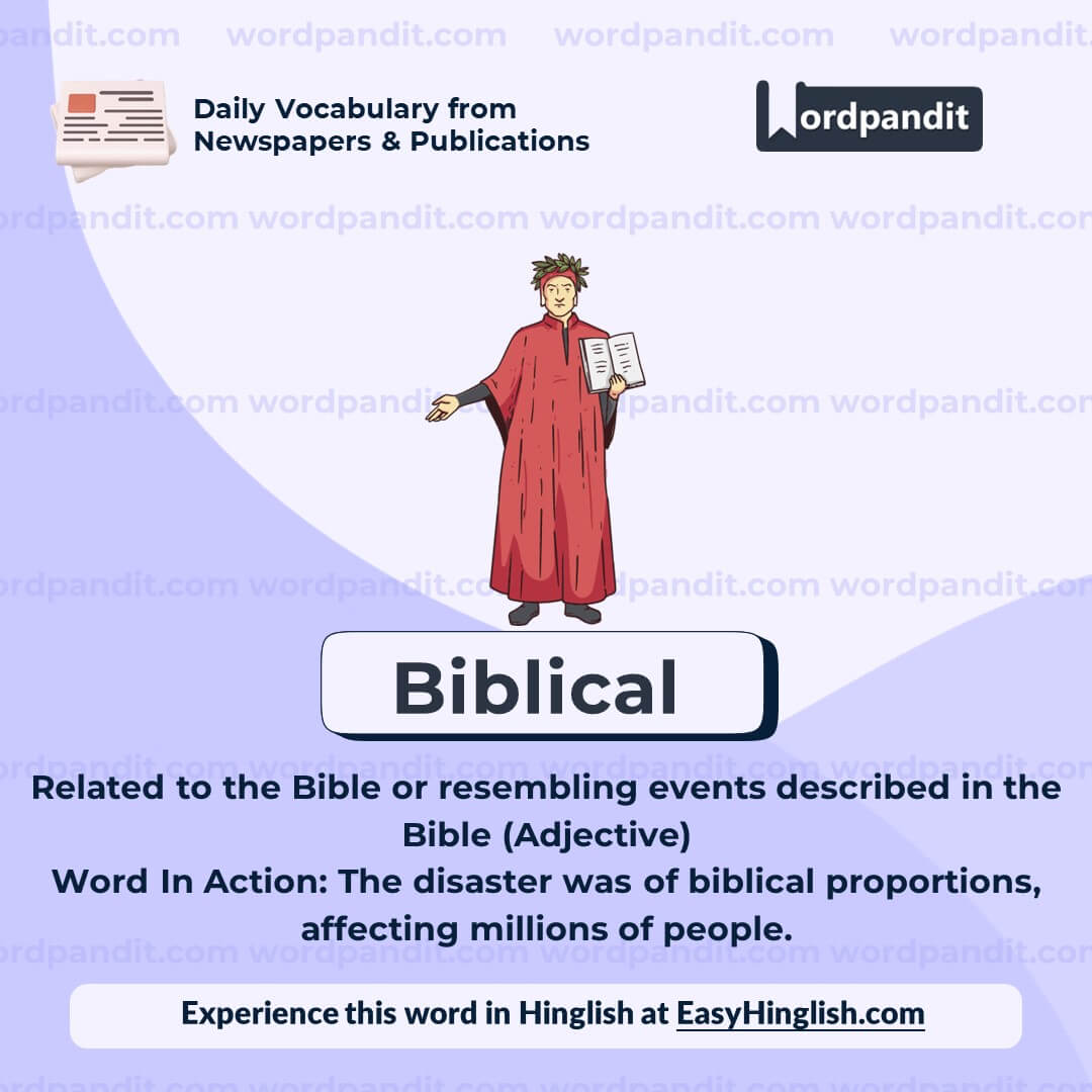 Biblical Vocabulary Post