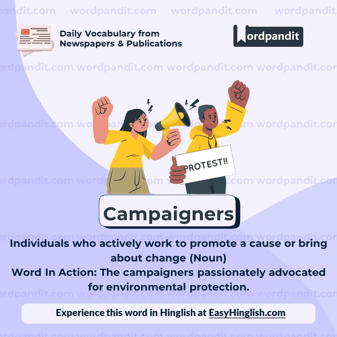 Campaigners Vocabulary Post